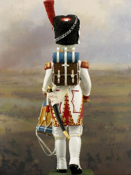 Drummer grenadier tin soldier military miniature collectors diorama collection 1810 anno drummer soldiers figures collectible tin soldiers 54 mm kits tambour tamburino year