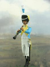 Oboist orchestra military toy soldiers buy figures miniatures sets 1810 oboist year 3rd anno full grenadier guard hautboiste napoleon napoleonic war figures tin soldiers painting model miniature oboista old orchestra parade regiment uniform
