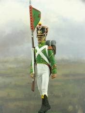 Fanion flanquers grenadier military figures toy tin soldiers painting video bearer guidon 1811 1813 fanion flanqueur full grenadier guard napoleon parade portafanion sergent uniform year young