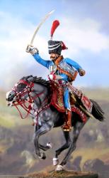 Napoleonic light cavalery hussar officer 1 1808
