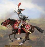 Napoleonic light cavalery hussar hussar officer 3