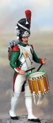 drummer Guardia Reale Italian army Napoleonic military