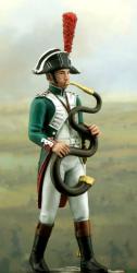 serpent Italy napoleonic model tin soldiers miniatures figurines for colle serpent 1810 battalion de di full grenadier guardia musician musicien player reale suonatore uniform year