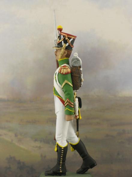 Sergeant flanquer 1 32 scale cheap lead tin soldiers for sale classic miniatur 1813 flanqueur 1811 grenadier 1815 anno military figures toy tin soldiers painting video sergeant sergent sergente year