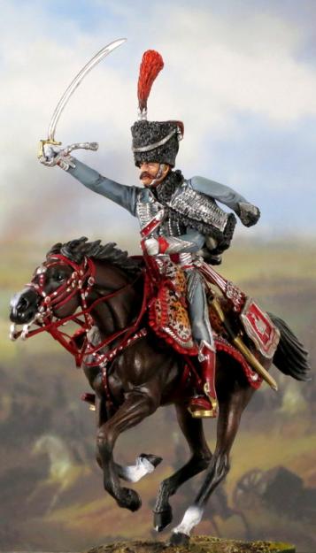 Napoleonic light cavalery hussar hussar officer 3