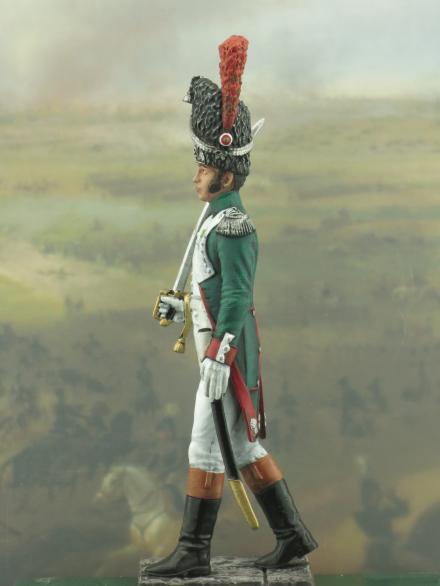 Ufficiale guardia reale ancient naple italian soldiers uniform paintable miniature historical tin young guard infantry soldiers 1810 year 1 32 54 anno batallion captain dres from full grenadier guardia high historical italian kingdom miniature mm officer officier reale scale ufficiale uniform
