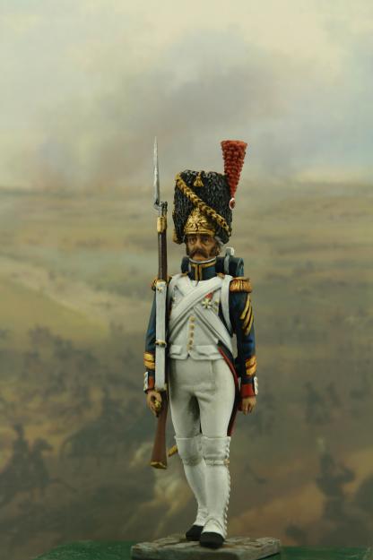 Sergeant grenadier soldiers collectible toy soldiers 54 mm kits 1810 1st grenadiers sergent 1 anno jahr sergeant sergente year