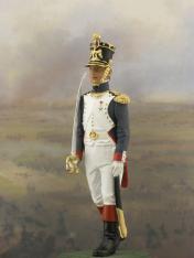 Captain tirailleurs french painted toy soldiers military figures kits sale 1815 1813 anoo capitaine capitano captain napoleonic war figures tin soldiers painting model miniature year