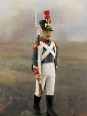 Sergeant tirailleurs toy soldier military miniature collectors diorama collection 1815 1813 anno sergeant sergent sergente year