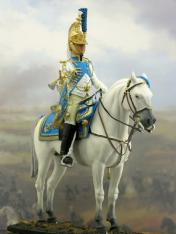Dragoon trumpeter french painted toy soldiers german figures kits sale 1804 1815 napoleonic model toy soldiers miniatures figurines for colle trombettiere trompette trumpeter year