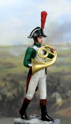 french horn player Italian army Napoleonic military