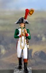 napoleonic historic figurines soldiers models guarde italia ancient naple italian soldiers uniform paintable miniature trombone trombonist tromboniste