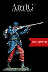 1914 Tin toy soldier 54mm 1/32 French Private 